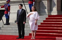 img-5625-2623-jpg A presidente Dina Ercilia Boluarte Zegarra sediou a cerimônia de boas-vindas ao presidente Luong Cuong em visita oficial à República do Peru.