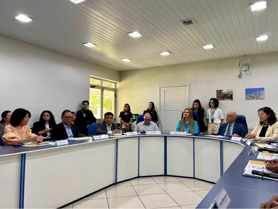 Đoàn đại sứ ASEAN cũng có buổi làm việc với Viện nghiên cứu EMBRAPA Amazônia Oriental – đơn vị nghiên cứu nông nghiệp hàng đầu Brasil.
