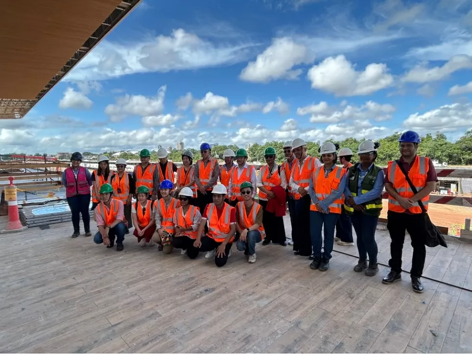 đoàn đại sứ ASEAN đã khảo sát thực địa công tác hau can phục vụ COP30.