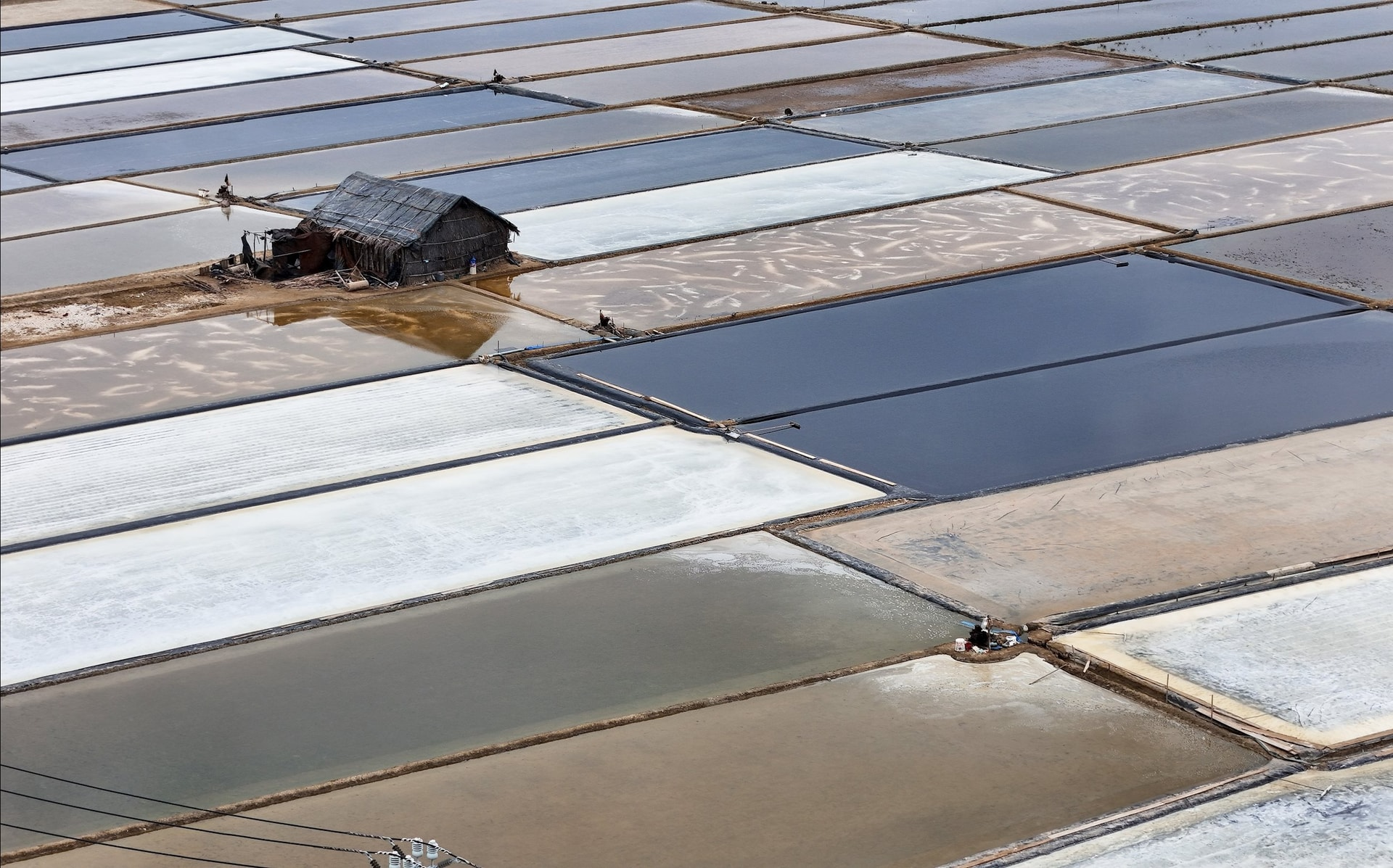 Vilas tradicionais de produção de sal na cidade de Ho Chi Minh 2